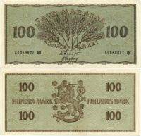 100 Markkaa 1955 A0060827* kl.6